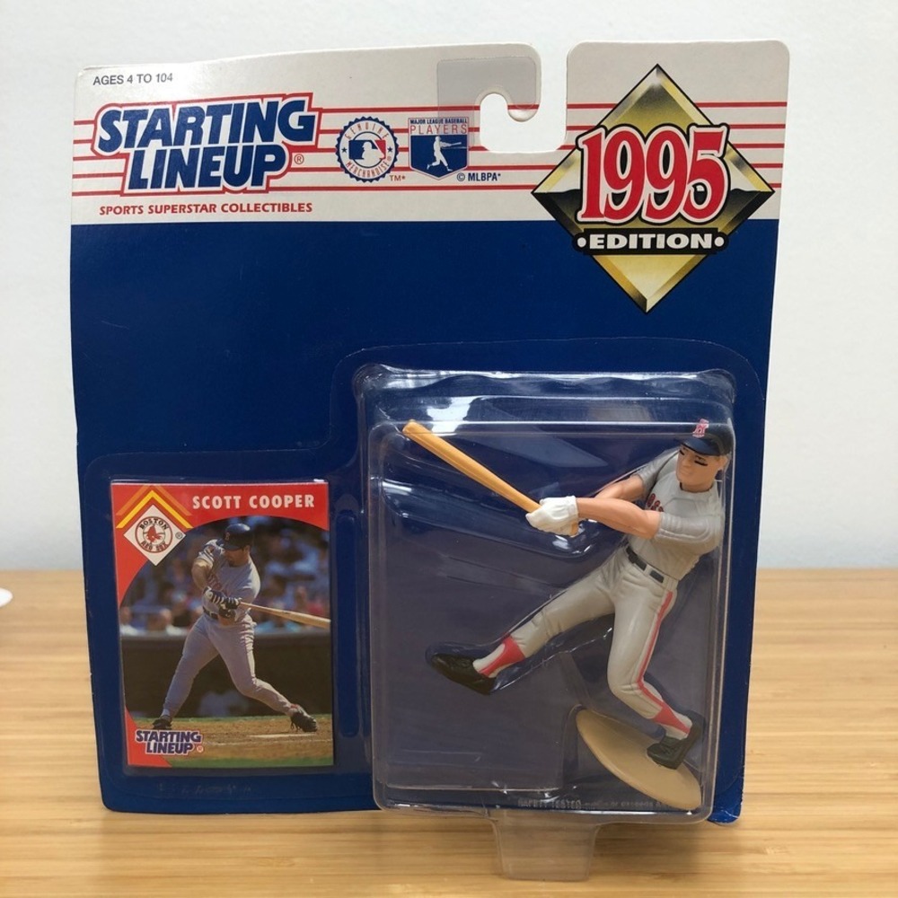 Starting‎ Lineup Scott Cooper Action Figure Kids Gray 1995 Red Sox MLB
